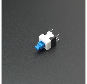 Pulsador Interruptor Azul DPDT 8MM Genérico - 3