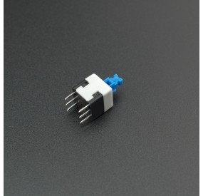Pulsador Interruptor Azul DPDT 8MM Genérico - 2