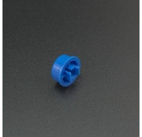 Botón Azul B3F Circular Para Pulsador 12*12*7.3 Genérico - 1
