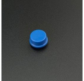 Botón Azul B3F Circular Para Pulsador 12*12*7.3 Genérico - 2