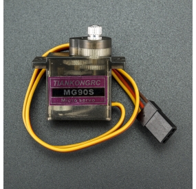 Micro Servomotor MG90S Piñonería Metálica  - 2