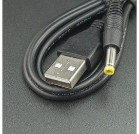 CABLE DE ALIMENTACIÓN USB A CONECTOR JACK 4X1.7 MM Genérico - 1