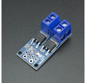 MODULO CONTROLADOR PWM HW-517 15A 400W PARA MOTORES DC Genérico - 1