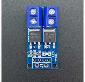 MODULO CONTROLADOR PWM HW-517 15A 400W PARA MOTORES DC Genérico - 2