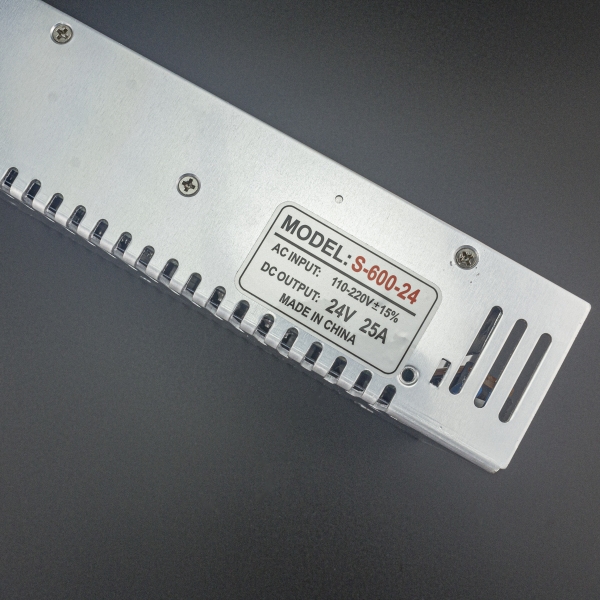 FUENTE SUICHEADA / CONMUTADA 24V 25A 600W S-600-24 Genérico - 5 FUENTE SUICHEADA / CONMUTADA 24V 25A 600W S-600-24 Genérico - 5