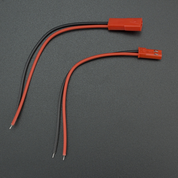 Conector RCY Macho Hembra 2P 2.54MM Genérico - 4 Conector RCY Macho Hembra 2P 2.54MM Genérico - 4