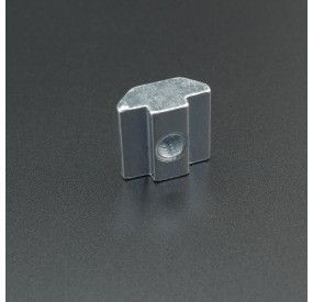 Perfil aluminio estructural (T-slot) 40x40 - Plateado - Cimech 3d