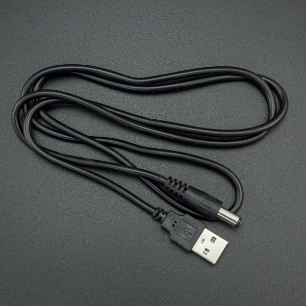 Cable De Alimentación USB a Conector Jack 5.5x2.5 mm Genérico - 1