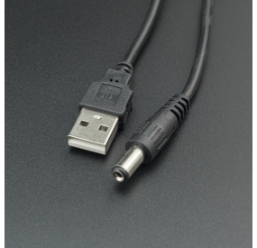 Cable De Alimentación USB a Conector Jack 5.5x2.5 mm Genérico - 2