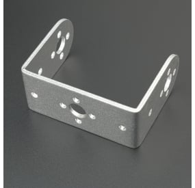 Bracket en Forma de U Corto Plateado Genérico - 1