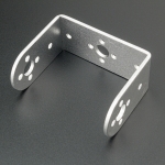 Bracket en Forma de U Corto Plateado Genérico - 2