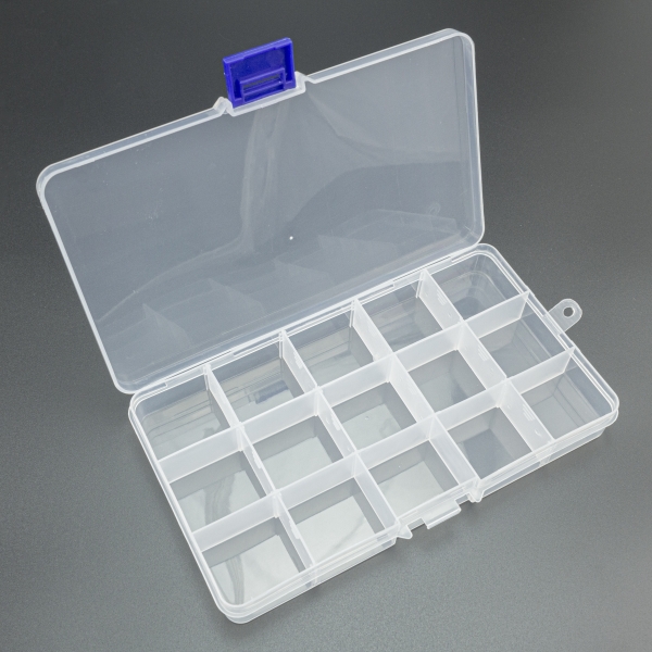 Caja organizadora de 15 compartimientos Genérico - 2 Caja organizadora de 15 compartimientos Genérico - 2