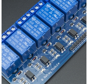 Módulo Relé 8 Canales 12V con Optoacoplador Genérico - 2