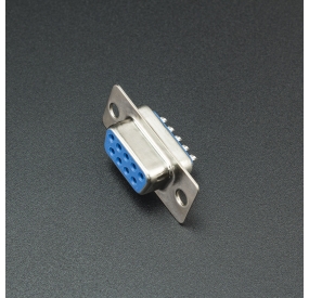 Socket Conector DB9 Hembra Para Soldar Genérico - 1