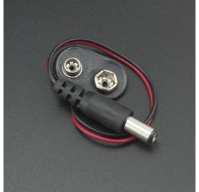 Adaptador pila 9V, sin conector jack