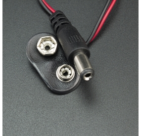 Adaptador para pila 9v con conector DC Genérico - 3