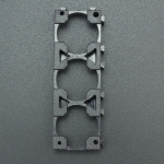 SOPORTE DE FIJACIÓN O HOLDER PARA BATERÍAS 18650 3X1 Genérico - 3