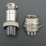 CONECTOR DE AVIACIÓN GX16 8P MACHO-HEMBRA Genérico - 3