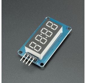 MÓDULO TM1637 CON DISPLAY 4 DIGITOS 7 SEGMENTOS Genérico - 1