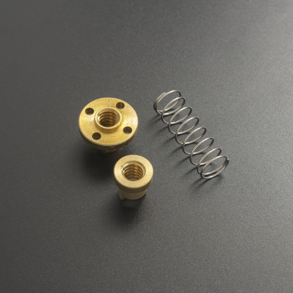 Tuerca T8 Anti Backlash Para Varilla Trapezoidal 2 Hilo Genérico - 1 Tuerca T8 Anti Backlash Para Varilla Trapezoidal 2 Hilo Genérico - 1