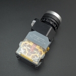 INTERRUPTOR PULSADOR NORMALMENTE CERRADO 22MM YB-LA38 CON LED INDICADOR AZUL Genérico - 2