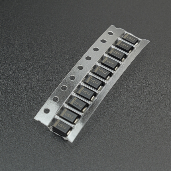 DIODO RECTIFICADOR RÁPIDO US1J/UF4005 600V 1A SMD DO-214-AC Genérico - 1
