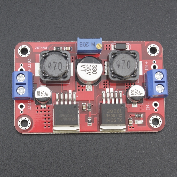 Convertidor DC-DC Buck-Boost LM2596-LM2577 Genérico - 1