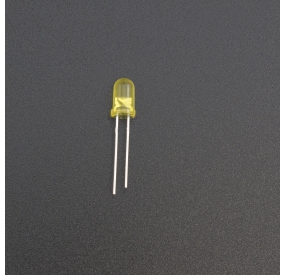 LED Amarillo 5mm Difuso Genérico - 2