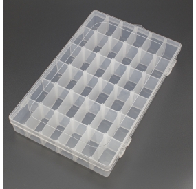 CAJA ORGANIZADORA 17 PLASTIC C/14 DIVISIONES CAT. NO. 43805/017 - Elecsum  S.A.