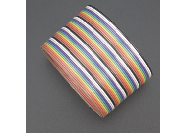 CABLE PLANO RIBBON MULTICOLOR 40 HILOS 1 METRO Genérico - 1
