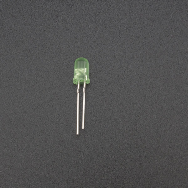 LED Verde 5mm Difuso Genérico - 1