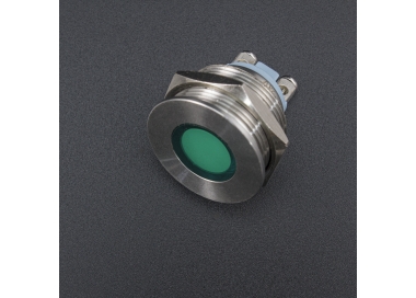 Indicador Led De Señal 24V Verde Genérico - 1