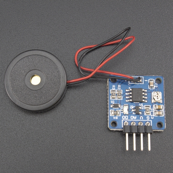 Modulo Sensor De Vibración Piezoeléctrico Digital 22 Mm Para Arduino Genérico - 3