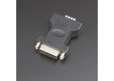 Adaptador Conversor VGA Macho a DVI Hembra De 24+5 Pines Genérico - 1