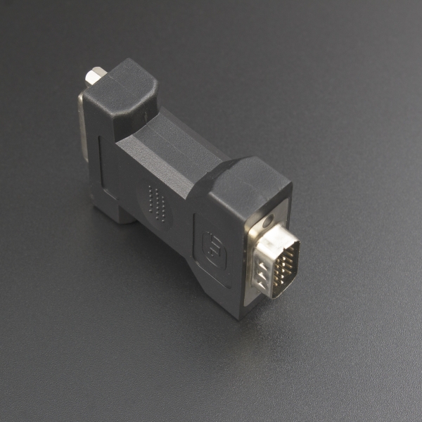 Adaptador Conversor VGA Macho a DVI Hembra De 24+5 Pines Genérico - 3