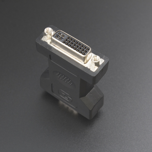 Adaptador Conversor VGA Macho a DVI Hembra De 24+5 Pines Genérico - 4