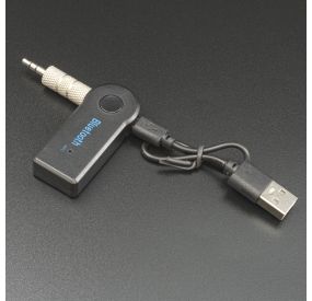 Receptor De Audio Inalámbrico Bluetooth Recargable Con Conector Jack 3.5mm Genérico - 1