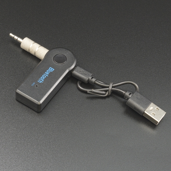 Receptor De Audio Inalámbrico Bluetooth Recargable Con Conector Jack 3.5mm