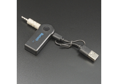 Receptor De Audio Inalámbrico Bluetooth Recargable Con Conector Jack 3.5mm Genérico - 1