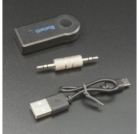 Receptor De Audio Inalámbrico Bluetooth Recargable Con Conector Jack 3.5mm Genérico - 2