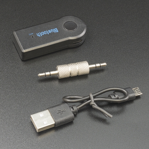 Receptor De Audio Inalámbrico Bluetooth Recargable Con Conector Jack 3.5mm Genérico - 2