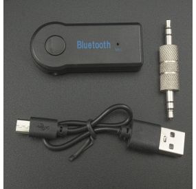 Receptor De Audio Inalámbrico Bluetooth Recargable Con Conector Jack 3.5mm Genérico - 3