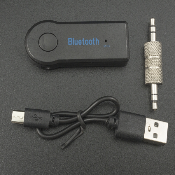 Receptor De Audio Inalámbrico Bluetooth Recargable Con Conector Jack 3.5mm Genérico - 3