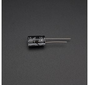 Capacitor Electrolítico De Aluminio 15uF 400V 10x17 mm Genérico - 1