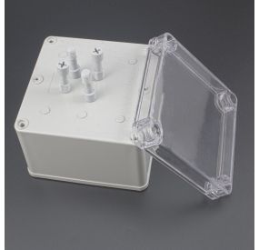 Caja De Plástico 200X200X130 MM Genérico - 4
