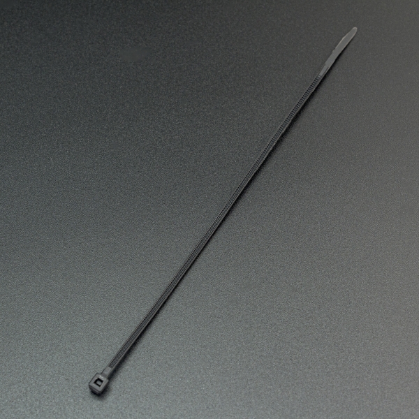 AMARRE DE PLÁSTICO (BRIDA) 5X300MM NEGRA Genérico - 3