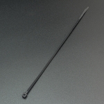 AMARRE DE PLÁSTICO (BRIDA) 5X300MM NEGRA Genérico - 3