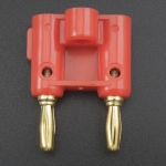 Terminal Cabeza De Banana Doble M4 6A Roja Genérico - 4