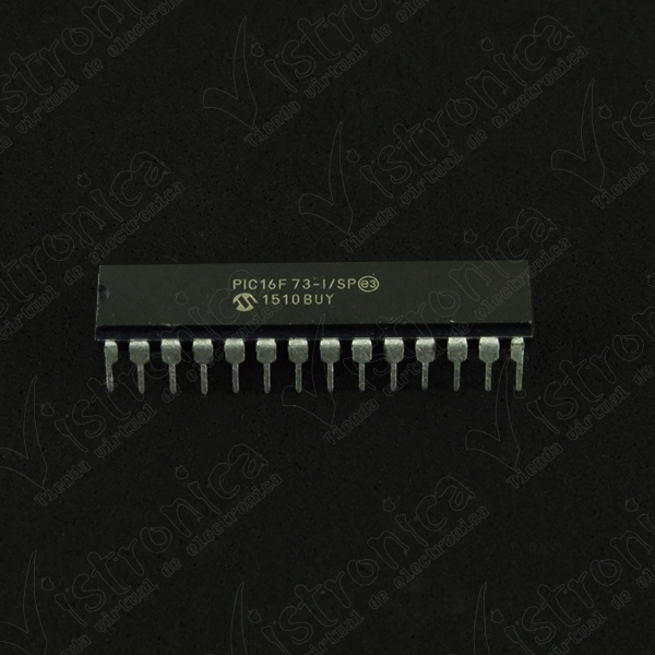 Microcontrolador PIC16F73 I/SP