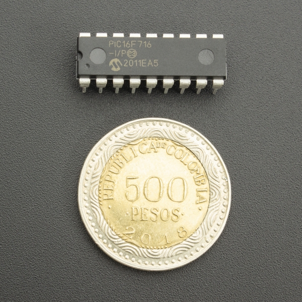 MICROCONTROLADOR PIC16F716-I/P (Usado) Genérico - 4